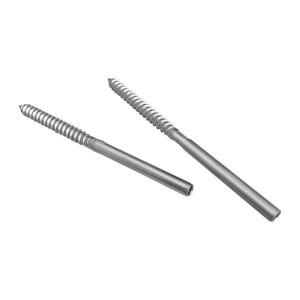 Stainless Steel DIY Rope Balustrade Kit 3.2mm Swage Lag Screw Term 10 pack