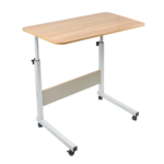 Wood Computer Desk L Shaped Adjustable Height Workstation for Home or Office Brown