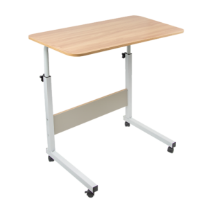 Wood Computer Desk L Shaped Adjustable Height Workstation for Home or Office Brown