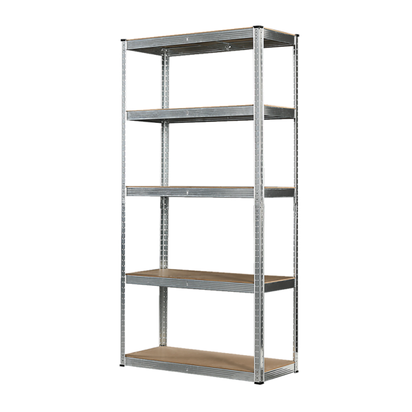 1.8M Garage Shelving Racking Steel Pallet Shelves Metal Storage Rack 175kg Capacity