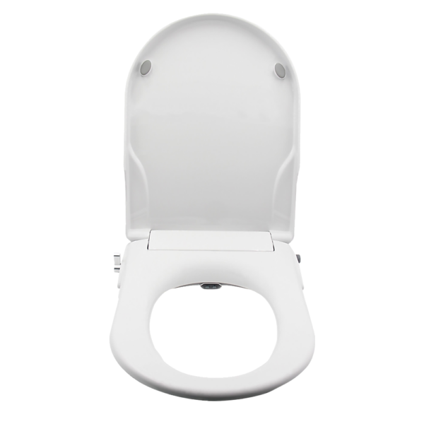 Non Electric Bidet Toilet Seat W/ Cover Bathroom Washlet Spray Water Wash PP Plastic