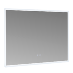 Smart Mirror LED Lighted Wall Mirror 1000x700mm Touchpad Control Anti Fog IP44