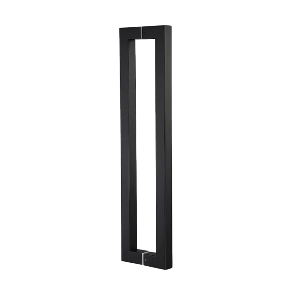 Entrance Door Pull Handle Matte Black 1500mm Stainless Steel Easy Install