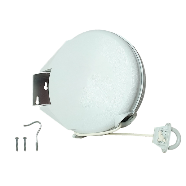 Retractable Clothesline Portable Hang Line 20ft Quick Lock System ABS PVC 7kg