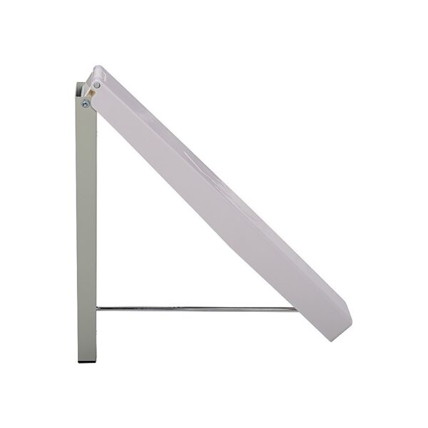 Folding Wall Mount Retractable Clothes Hanger Laundry Drying Rack Space Saving Design Stainless Steel and Plastic Materials