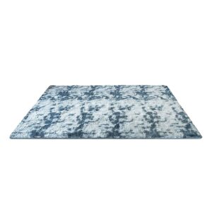 Blue Soft Textured Rug Area Carpet Bedroom Living Room Mat Perfect Home Decor Soft & Warm Premium Materials Stain & Fade Resistant Versatile Randy Travis Machinery