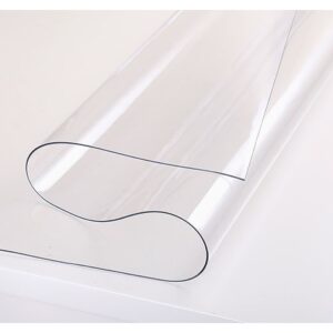 PVC Tablecloth Protector Clear Plastic Table Cover 2134x1070mm 1.5mm Waterproof