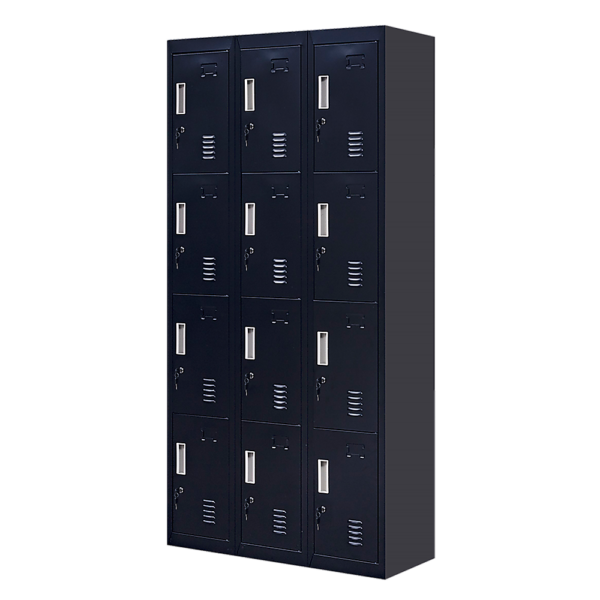 12 Door Locker for Office Gym Shed School Home Storage Standard Lock with Keys. Durable Secure and Customizable.