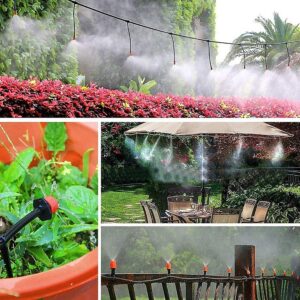 Drip Irrigation System Plant Self Garden Watering Hose Spray Kit Above/Below Ground