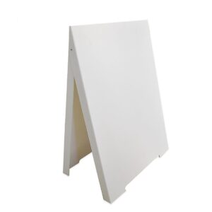 Double Sided A frame Sign Sandwich Board PVC Plastic Panels Randy Travis Machinery