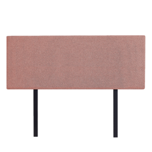 Linen Fabric Double Bed Deluxe Headboard Modern Elegance Pearl Copper Brown Customisable Height