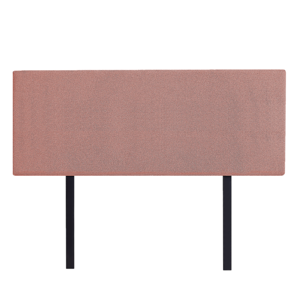 Linen Fabric Double Bed Deluxe Headboard Modern Elegance Pearl Copper Brown Customisable Height