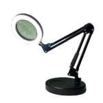 10X Magnifying Glass Desk Light Magnifier LED Lamp Reading Lamp With Base 2 in 1 Design 10X Magnification 3 Color Modes Stepless Dimming Flexible Adjustment 72 LED Lights USB Powered