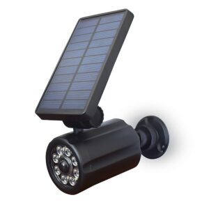 Solar LED Spotlight Motion Sensor Security Light Randy Travis Brand No Wiring or Batteries Needed