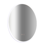 Oval Mirror LED Anti Fog Illuminated Bathroom Living Room Wall Mount 60x80cm 5mm