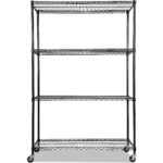 Modular Wire Storage Shelf 1200x450x1800mm Steel Shelving with Adjustable Shelves