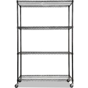 Modular Wire Storage Shelf 1200x450x1800mm Steel Shelving with Adjustable Shelves