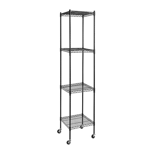 Modular Wire Storage Shelf Steel Shelving 450x450x1800mm