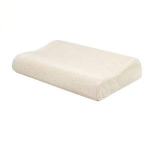 Pure Natural Latex Sleep Pillow Spine Support 30 x 50cm Soft & Firm for Optimal Comfort Non Toxic Materials