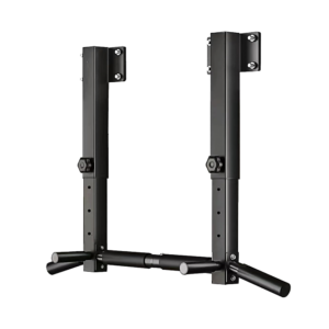 Wall Mount Pull Up Bar Chin Up Gym 270kg Capacity 6 Adjustable Heights 4 Grip Positions