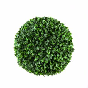 Deluxe Rose Hedge Topiary Ball 48cm UV Stabilised High Quality Green Hanging/Placing/Sitting