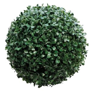 Artificial Topiary Boxwood Ball Medium 28cm UV Resistant Indoor/Outdoor Use