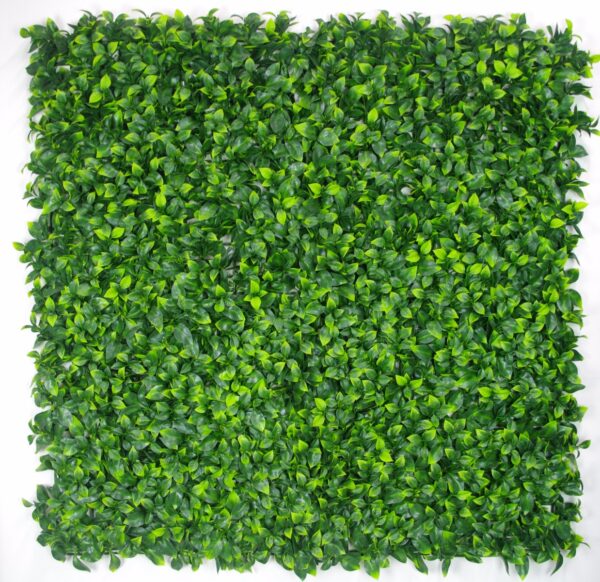 Artificial Jasmine Leaf Screens / Panels UV Stabilised 1m X 1m Greening Solution for Home Office or Shop