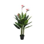 Artificial Bird of Paradise Plant 110cm Lifelike Tropical Crane Flower for Home or Office Decor