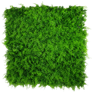 Artificial Mediterranean Fern Vertical Garden UV Stabilised 1m X 1m Instant Greenery for Home Office or Shop