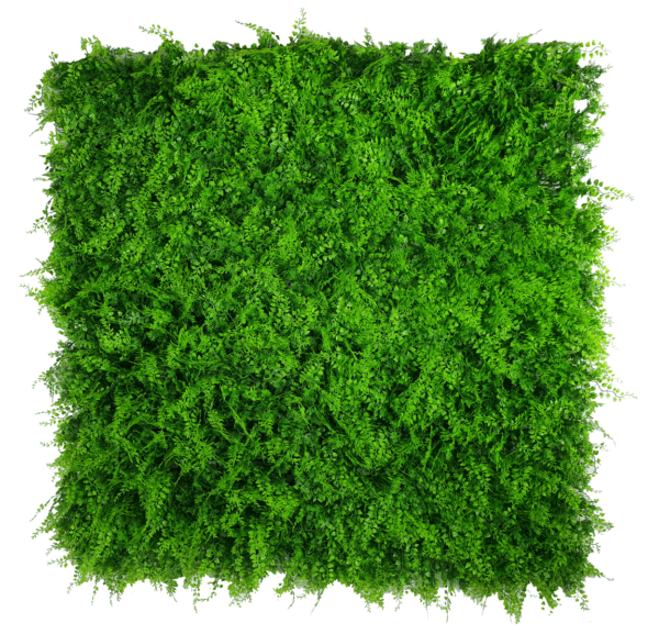 Artificial Mediterranean Fern Vertical Garden UV Stabilised 1m X 1m Instant Greenery for Home Office or Shop