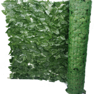 Artificial UV Peach Leaf Roll  x 1m Heavy Duty Weather Resistant Flexible