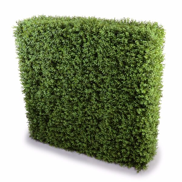 Deluxe Portable Buxus Hedges UV Stabilised 100cm Long X 100cm High Instant Results Lifelike Appearance UV Engineered