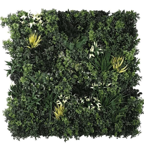 UV Stabilized Green Forest Select Vertical Garden 100cm X 100cm Botanically Correct Plants