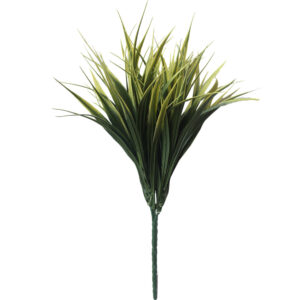 Yellow Tipped Grass Stem UV Resistant 35cm Full of Life Perfect for Indoors/Outdoors