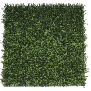 Premium Natural Buxus Hedge Panel UV Resistant 1m x 1m No Maintenance Easy Install