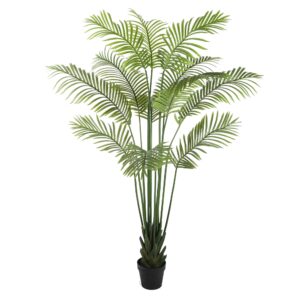 Artificial Multi Stem Hawaii Palm 190cm Tropical Decor for Home or Office No Brand