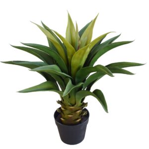 Agave Plant Type High Quality Artificial 60cm No Watering No Bugs Long Lasting