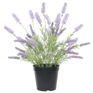 Artificial Lavender Plant 40cm Purple Color Modern & Elegant Potted Indoor/Outdoor