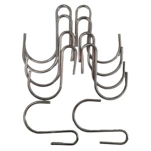 Stainless Steel Hanging Hooks 9cm x 7cm 50 Pieces High Quality Easy to Use Indoor/Outdoor