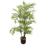 Faux Natural Fern Tree 90cm Tropical Green Oasis Decorative Plant No Maintenance