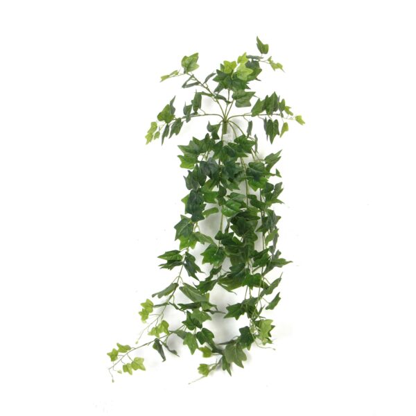 Artificial Nearly Natural Hanging Ivy Bush 90cm Green Foliage Easy Install Indoor Use