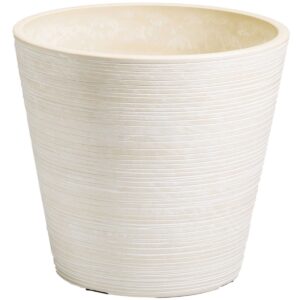 Engraved Garden Pot Recycled Materials Sustainable Durable Indoor Outdoor Decor