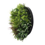 Artificial Green Wall Disc Vertical Garden UV Resistant High Impact Evergreen Decor