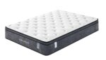 Queen Eurotop Mattress Medium Firm Latex Foam Hypoallergenic Dust Mite Resistant