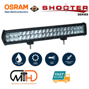 LED Light Bar Combo Spot Flood Beam 5D Lens Driving Work Lamp IP68 5700K 50K Hrs