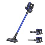 Handheld Vacuum Cleaner Cordless Brushless Adjustable Suction Swivel Head Blue