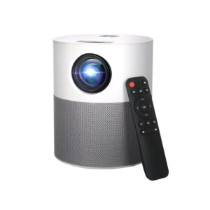 Portable WiFi Video Projector 1080P Home Theater Screen Cast HDMI Built in Speaker