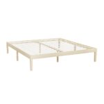 King Size Wooden Bed Frame Pine Mattress Platform Timber Slatted Easy Assembly