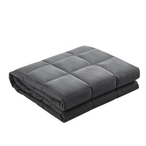 Weighted Blanket Adult Deep Sleep Therapy Soft Microfibre Glass Beads Comfort