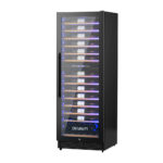 Wine Cooler Fridge Dual Zone Circulating Cooling UV Resistant LED Light Silent Operation